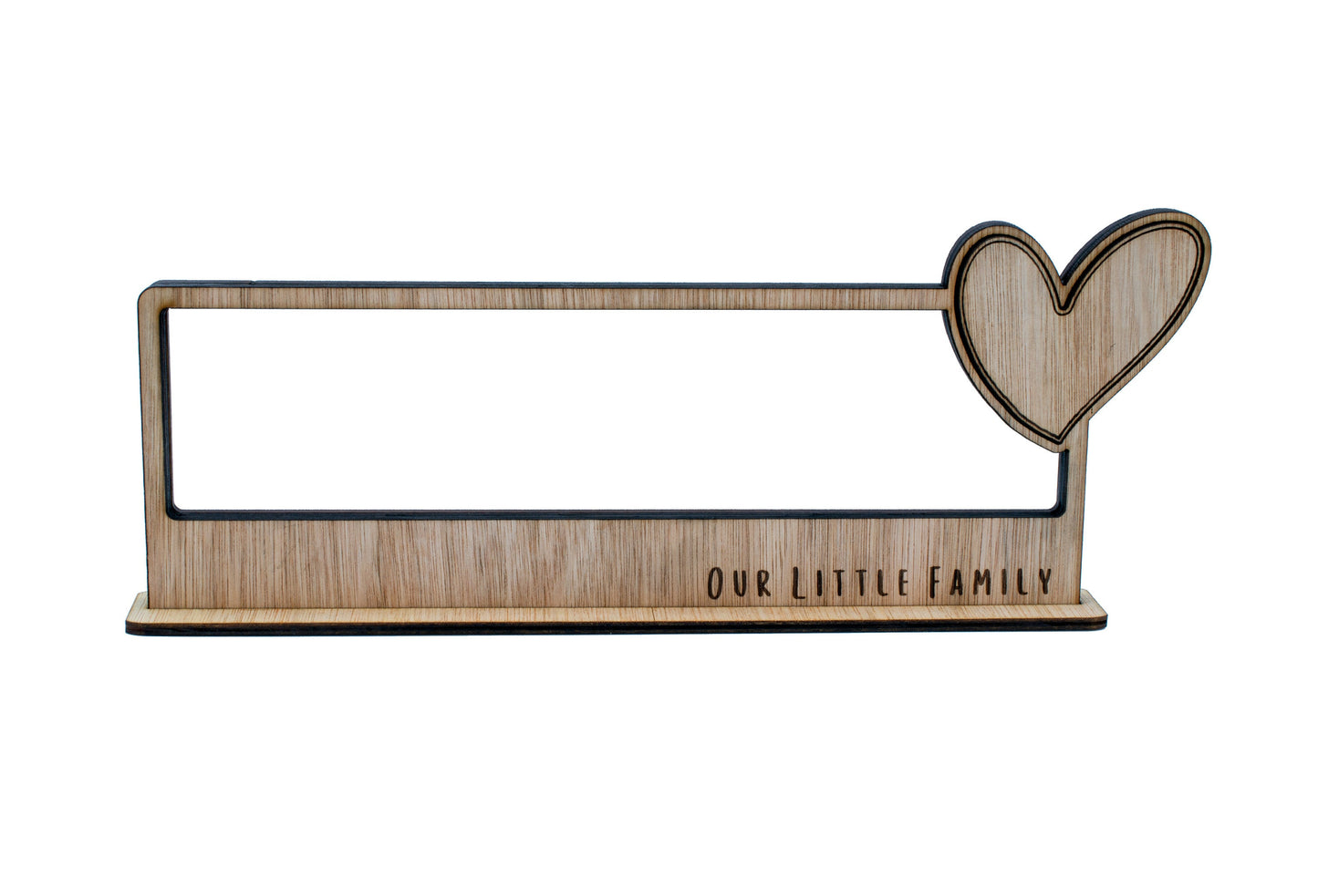 Our Little Family Frame - Just the frame, no figures included