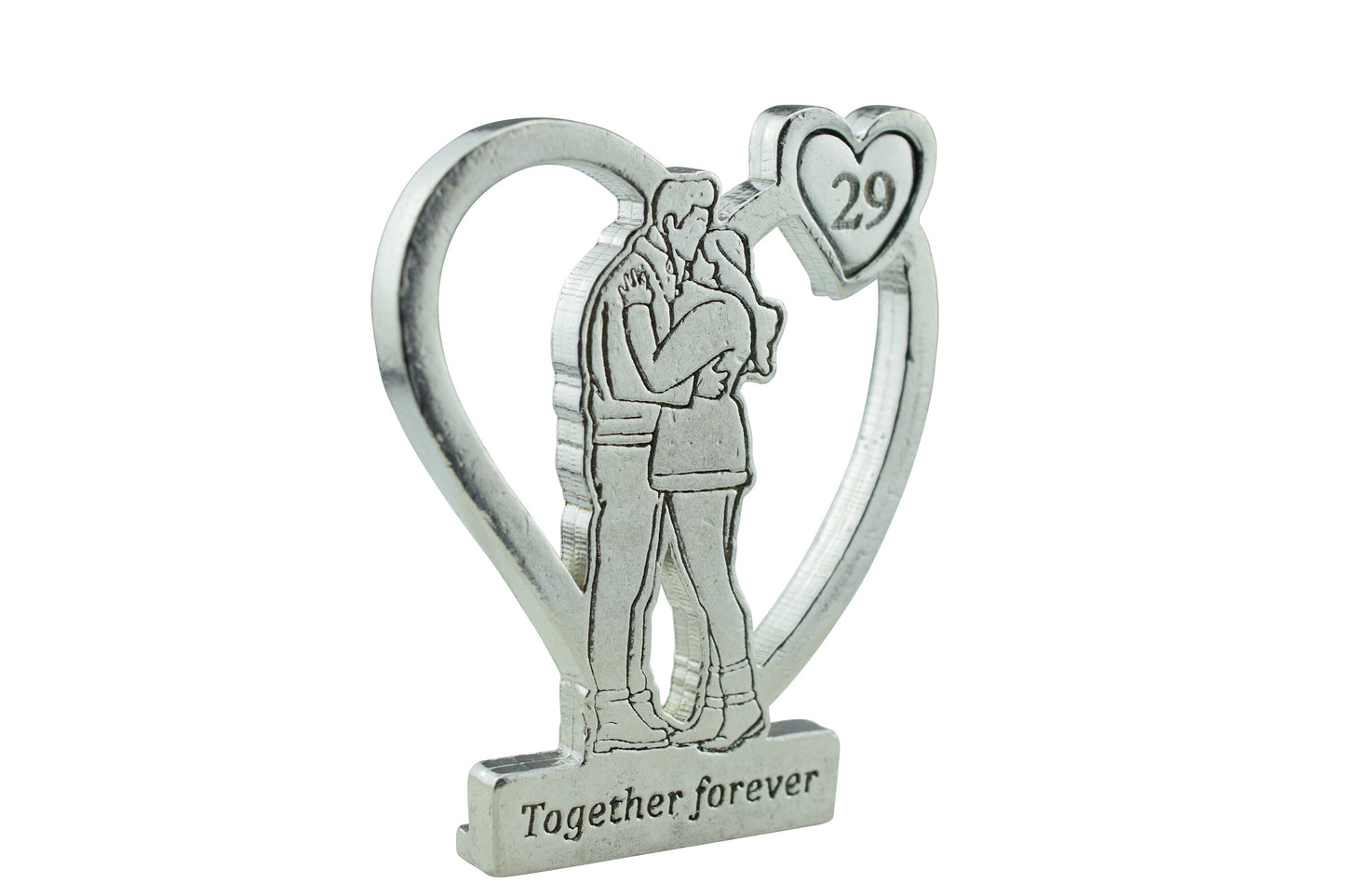 Together Forever Hugging Anniversary Gift - 29th Anniversary
