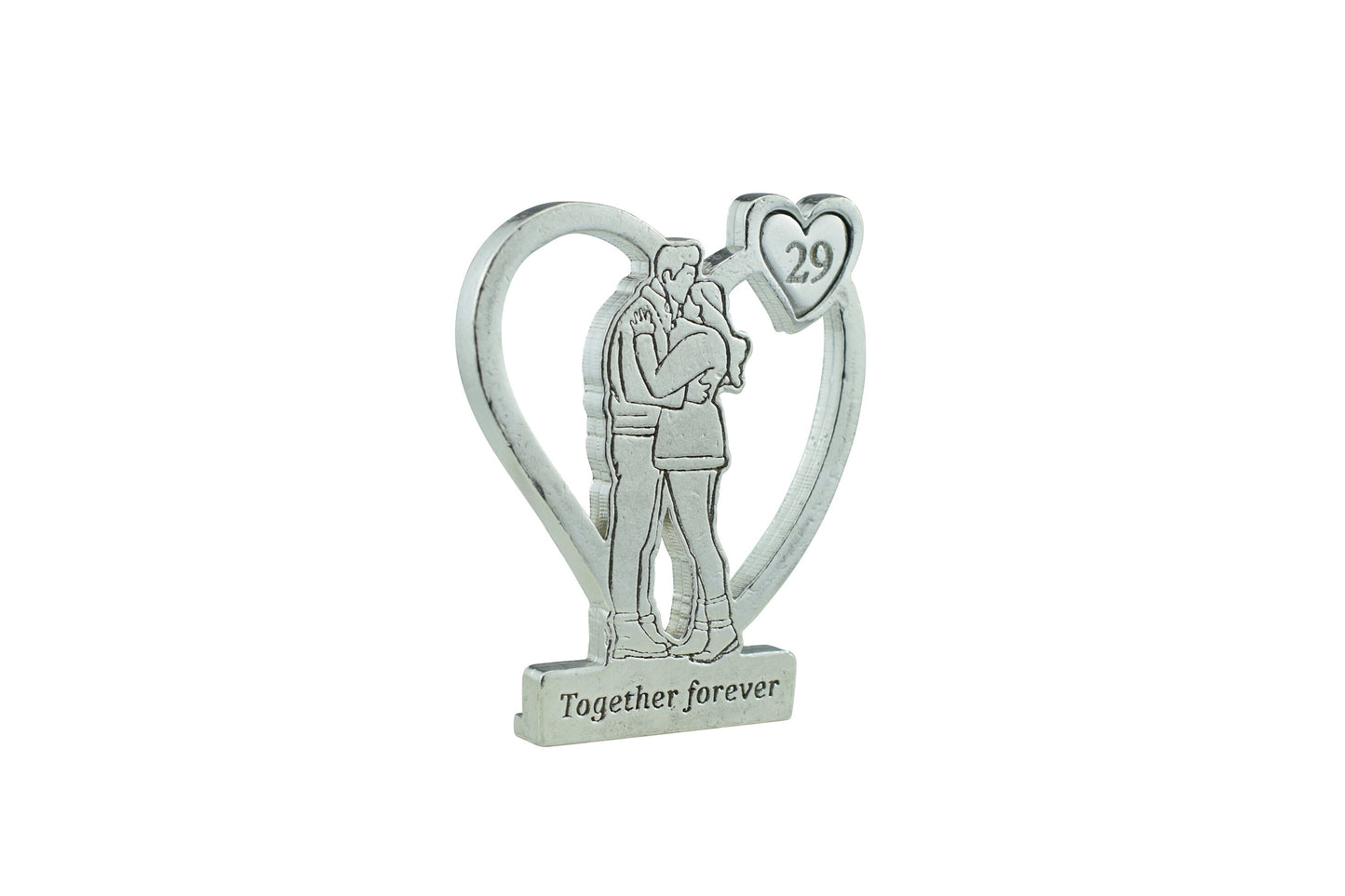 Together Forever Hugging Anniversary Gift - 29th Anniversary