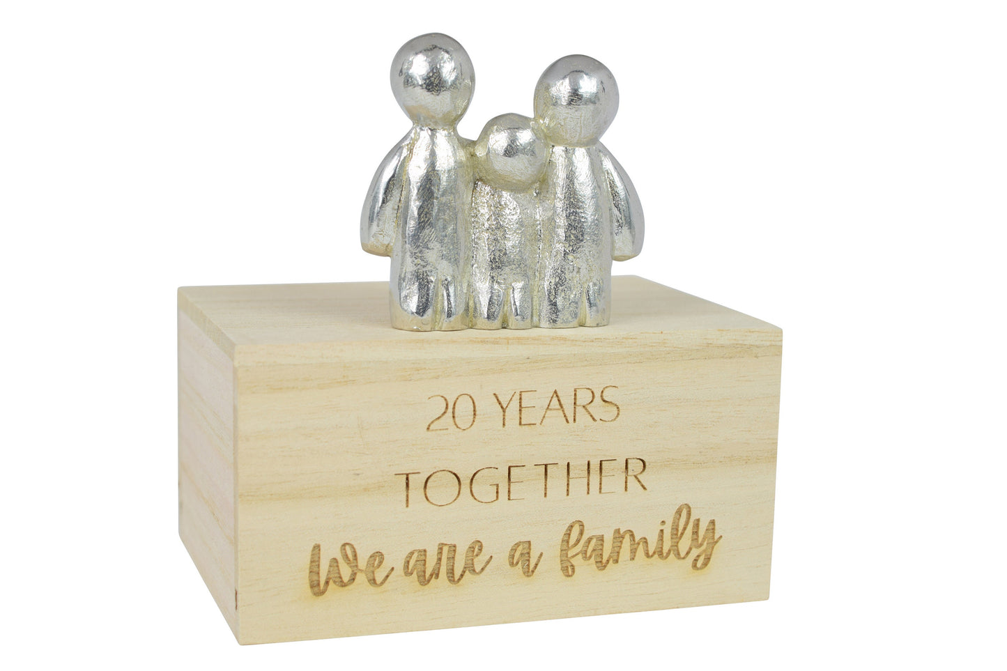 20 Years Together We Are A Family | 20th Anniversary Gift - Choose Your Own Family Combination | Part of the We Made a Family Range