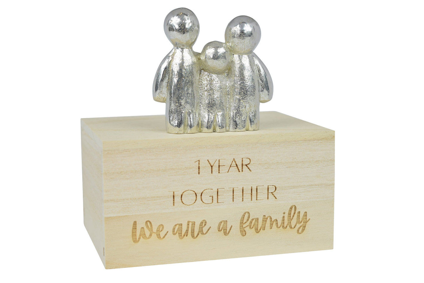 1 Year Together We Are A Family | 1st Anniversary Gift - Choose Your Own Family Combination | Part of the We Made a Family Range