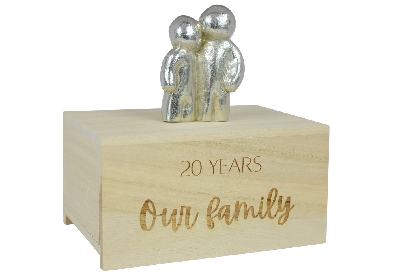 20 Years Our Little Hugging Family | 20th Anniversary Gift - Choose Your Own Family Combination | Part of the We Made a Family Range