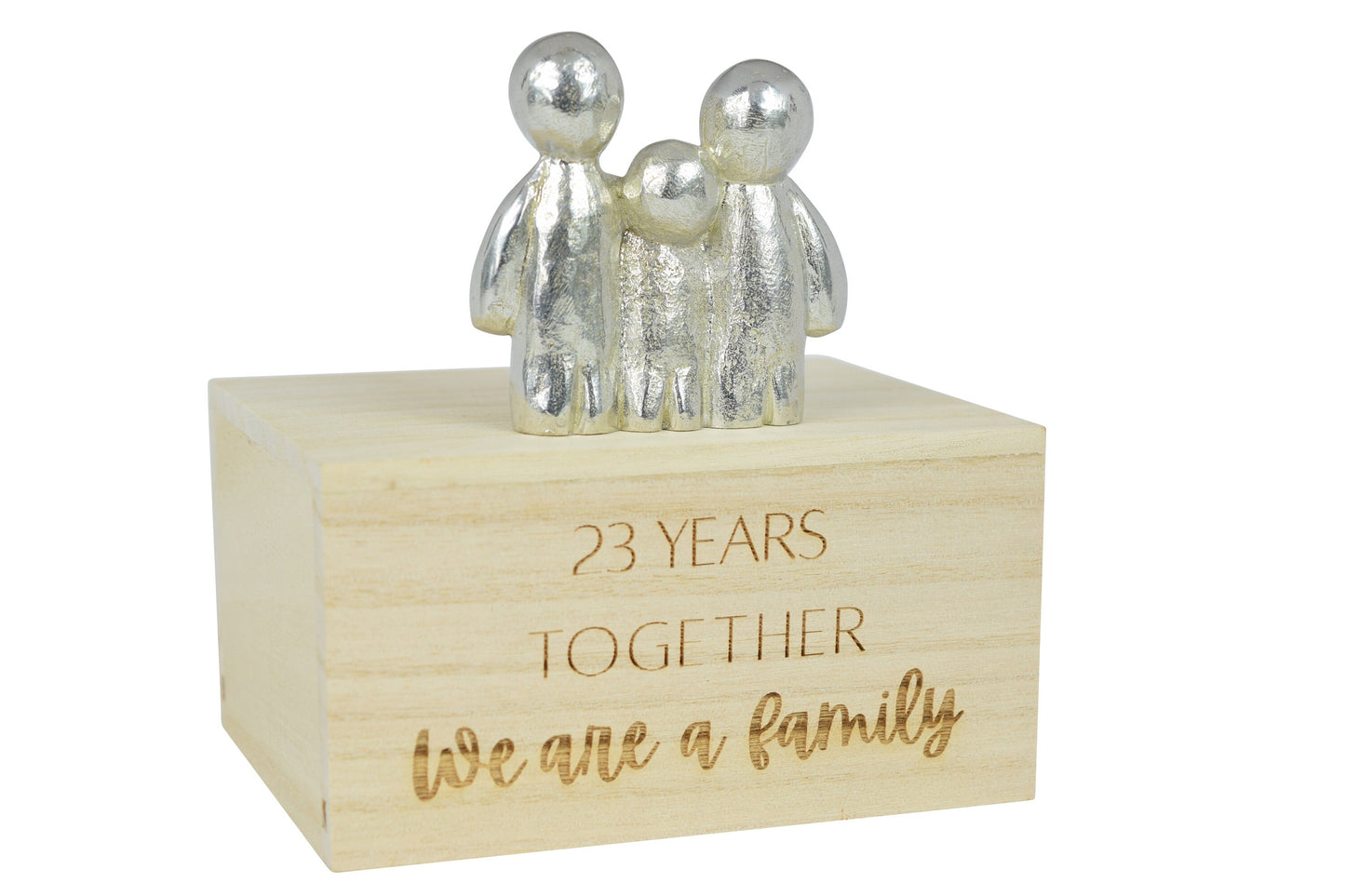 23 Years Together We Are A Family | 23rd Anniversary Gift - Choose Your Own Family Combination | Part of the We Made a Family Range