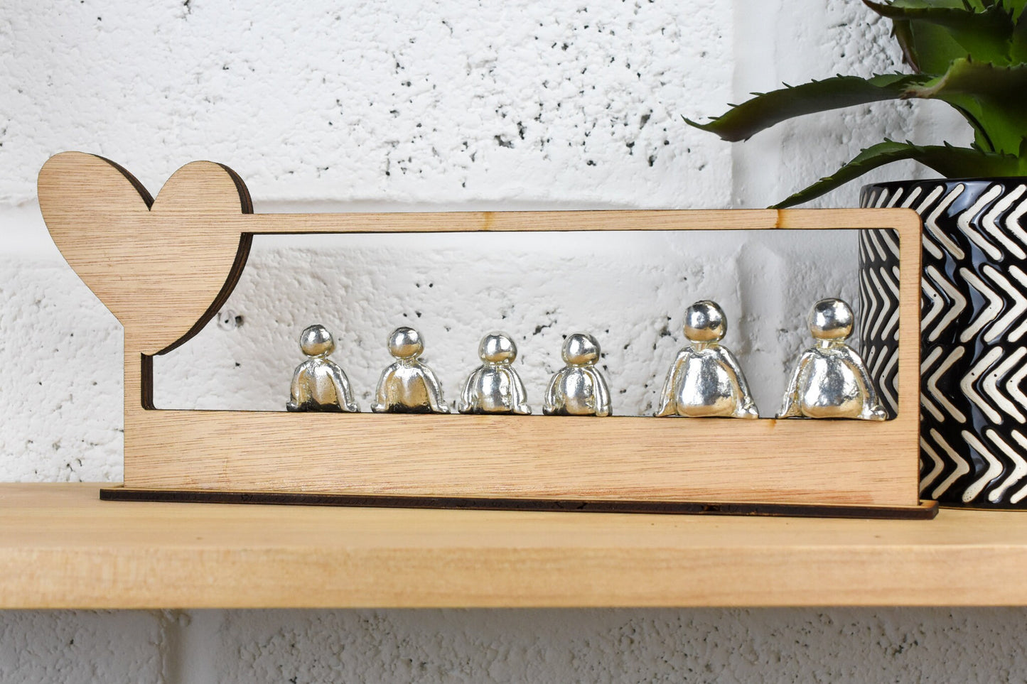 11 Years Our Little Family | 11th Anniversary Gift - Choose Your Own Family Combination