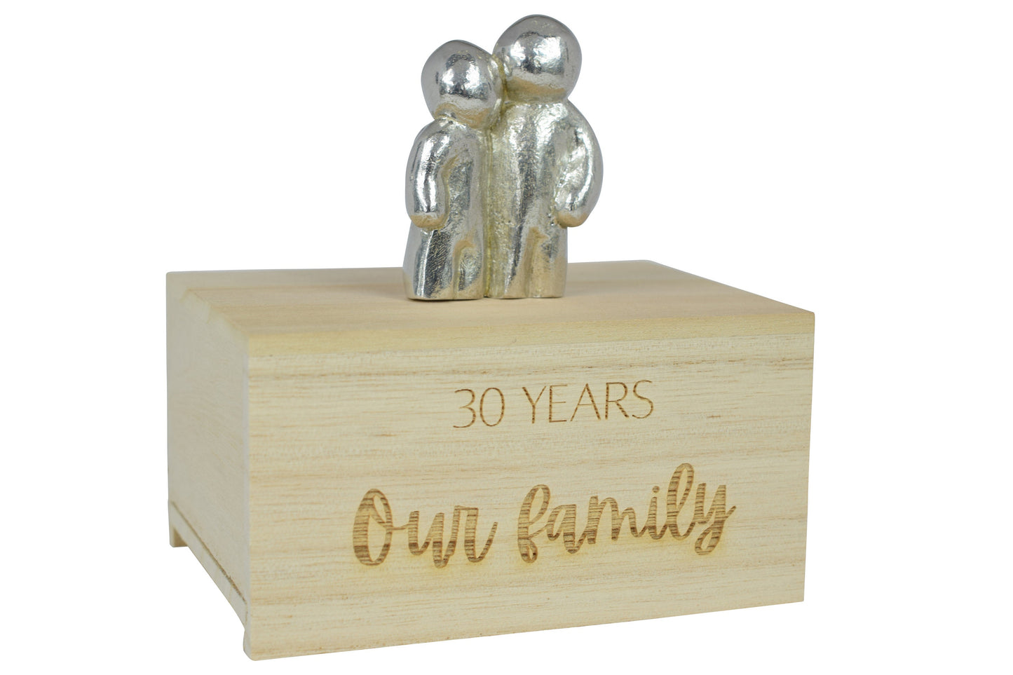 30 Years Our Little Hugging Family | 30th Anniversary Gift - Choose Your Own Family Combination | Part of the We Made a Family Range