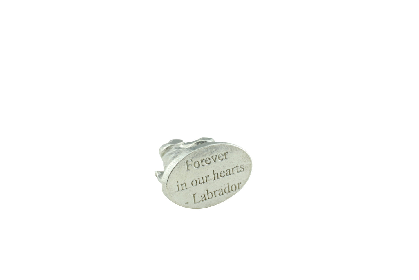 Metal Dog Ornament Labrador - Forever In Our Hearts