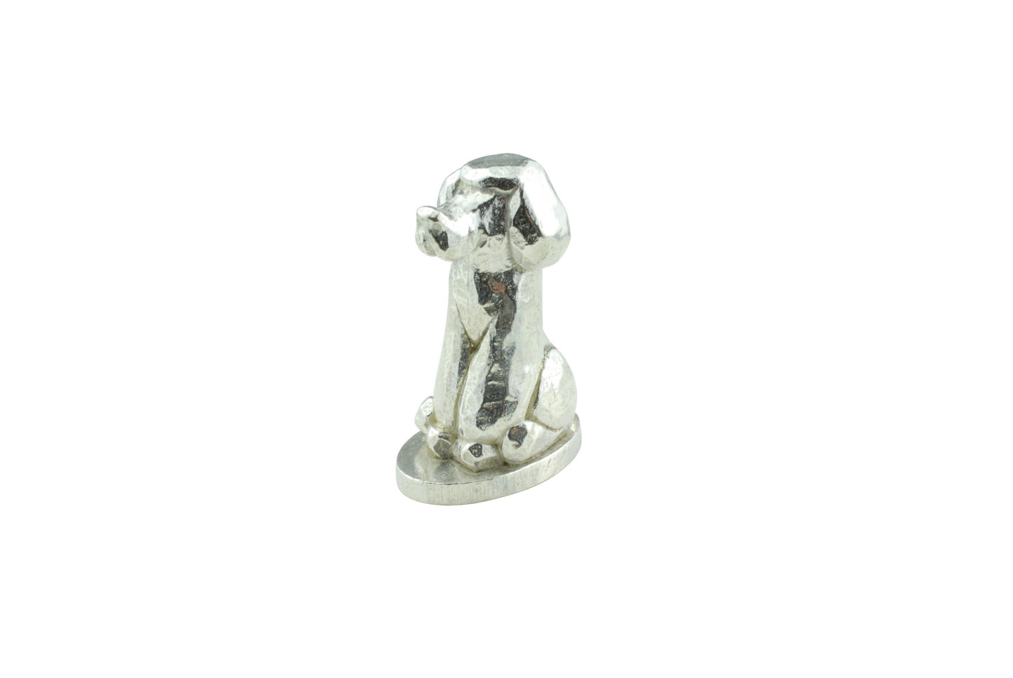 Metal Dog Ornament Poodle - Forever In Our Hearts