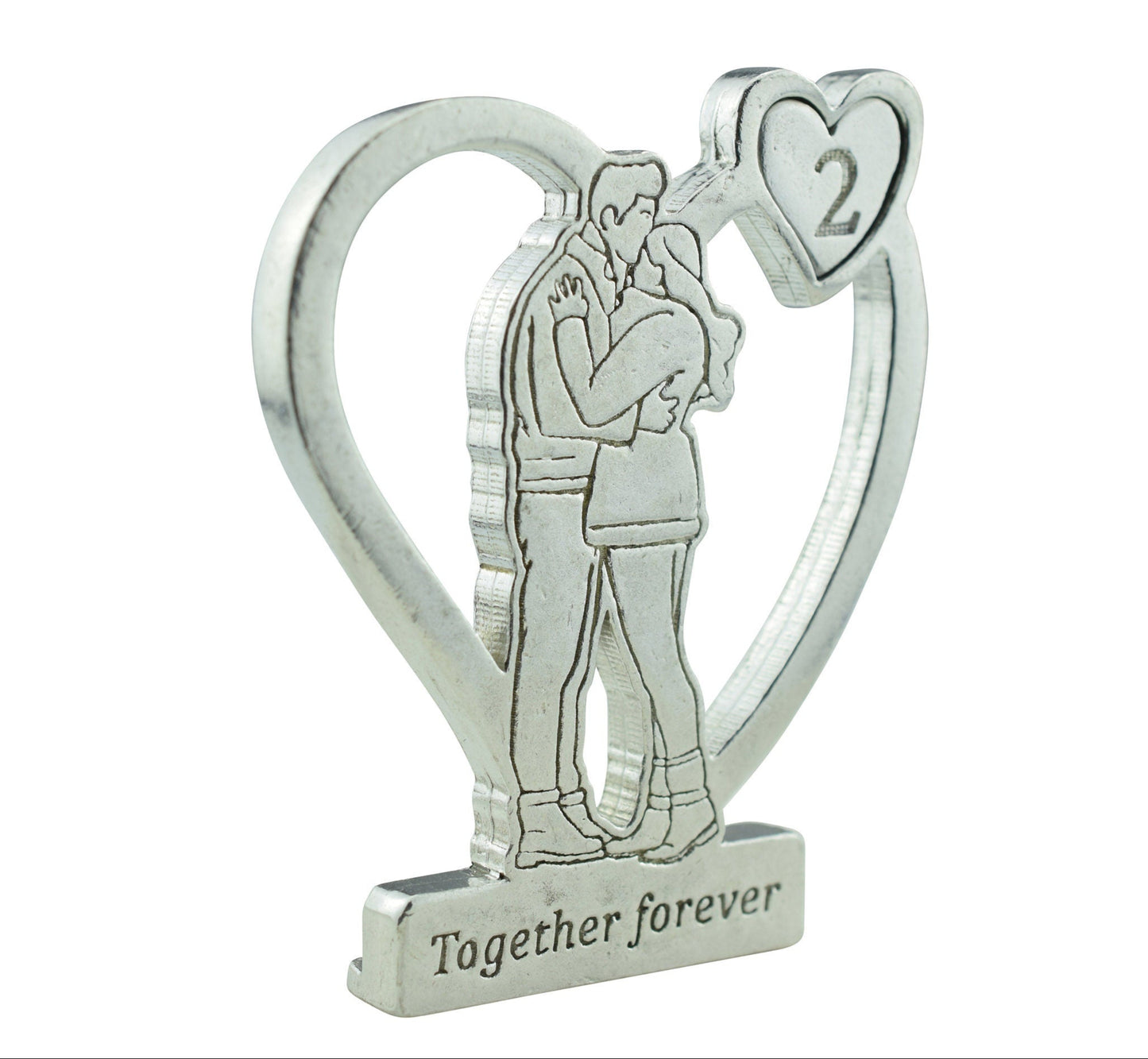 Together Forever Hugging Anniversary Gift - 2nd Anniversary