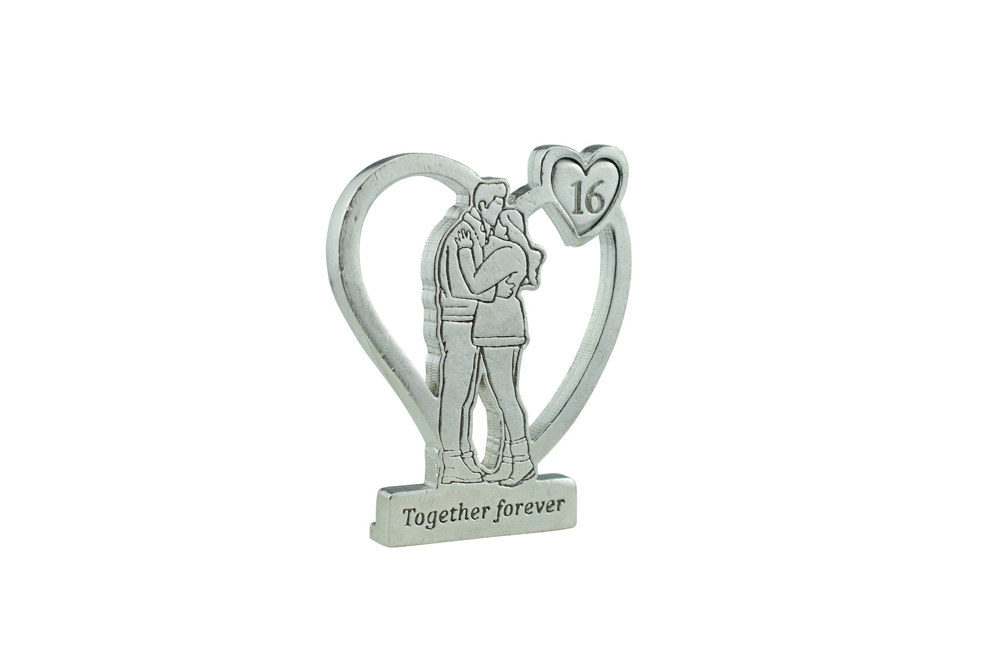 Together Forever Hugging Anniversary Gift - 16th Anniversary