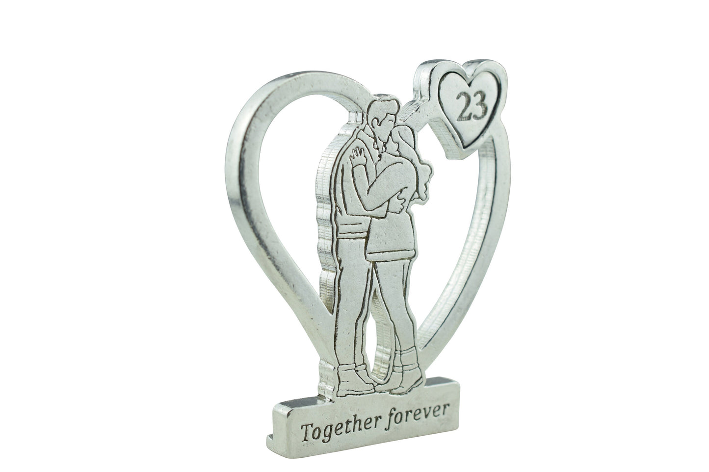 Together Forever Hugging Anniversary Gift - 23rd Anniversary