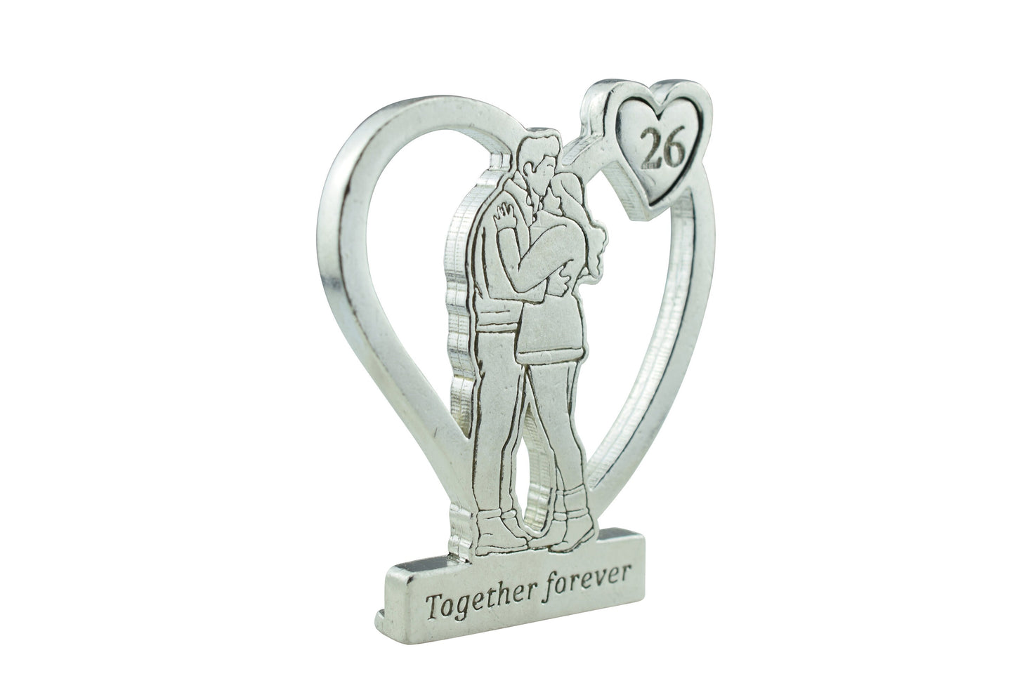 Together Forever Hugging Anniversary Gift - 26th Anniversary