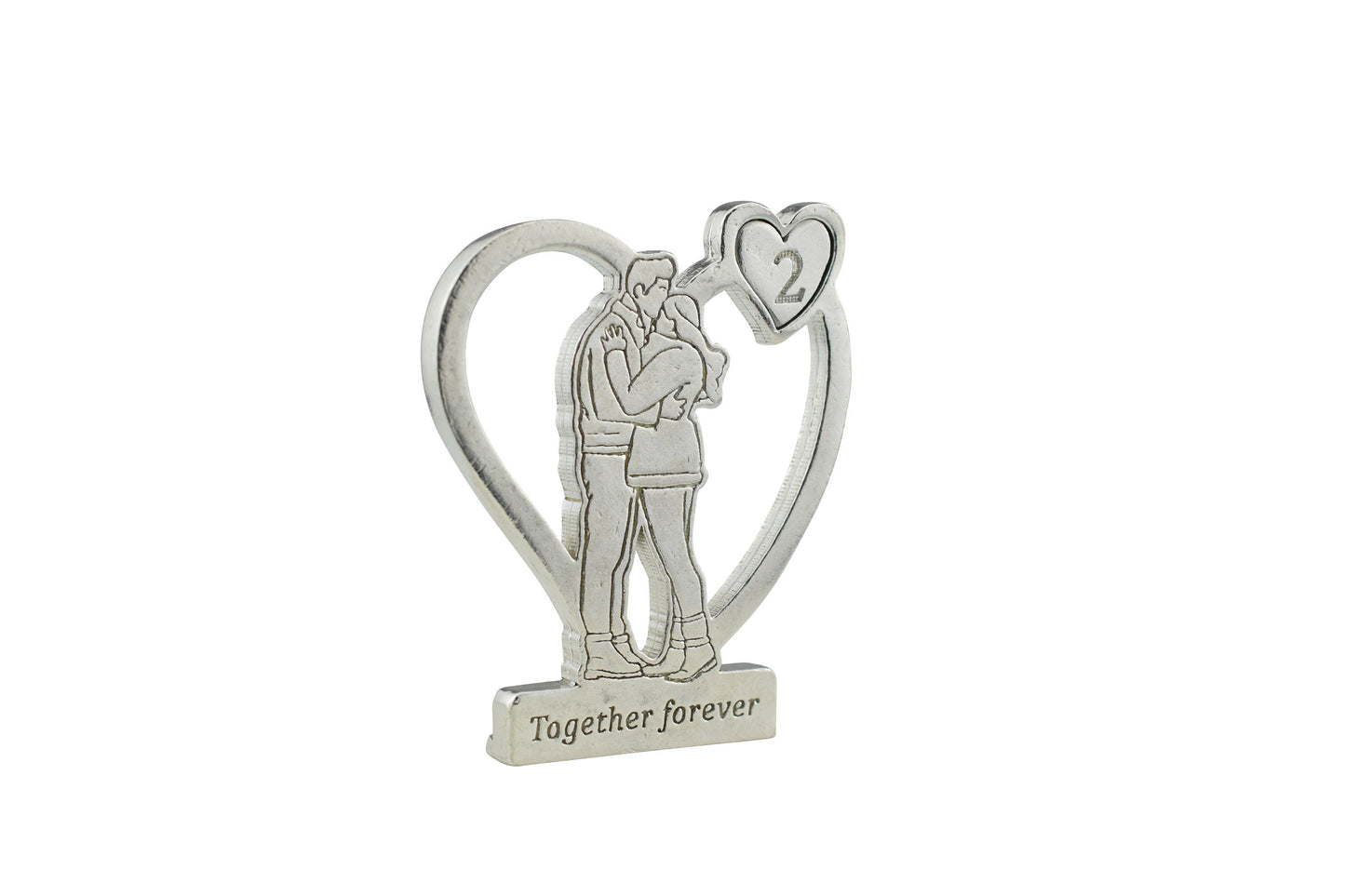 Together Forever Hugging Anniversary Gift - 2nd Anniversary