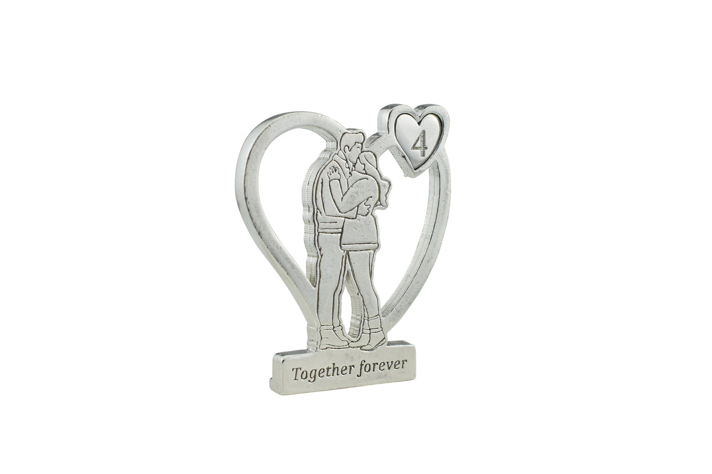 Together Forever Hugging Anniversary Gift - 4th Anniversary