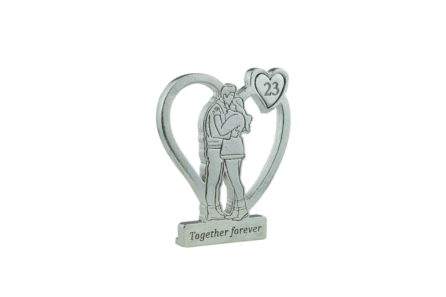 Together Forever Hugging Anniversary Gift - 23rd Anniversary
