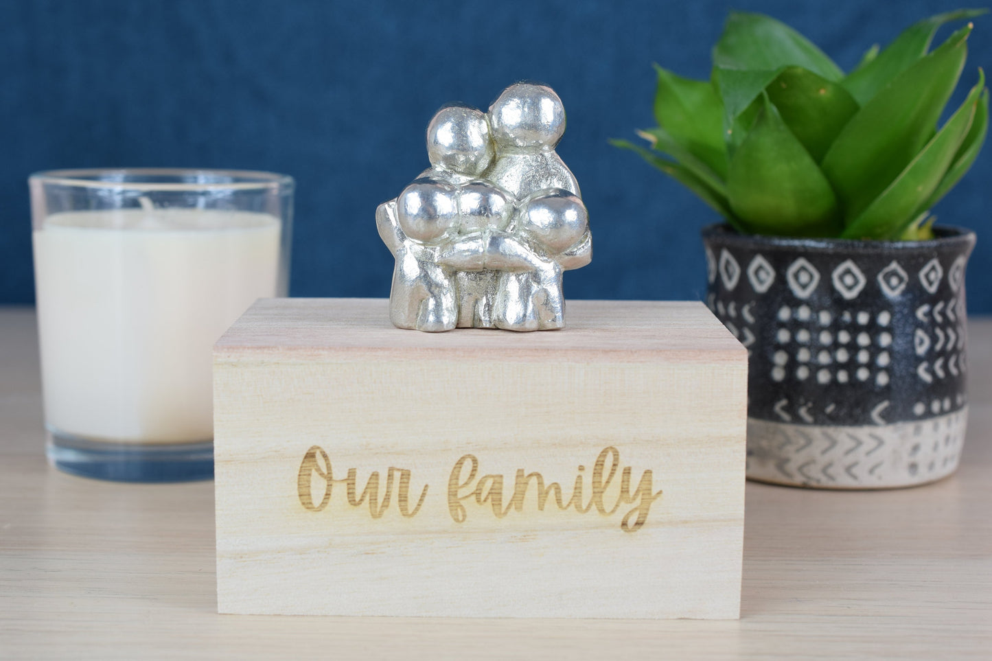 Our Little Hugging Family | Family Valentines or Anniversary Gift - Choose Your Own Family Combination | Part of the We Made a Family Range