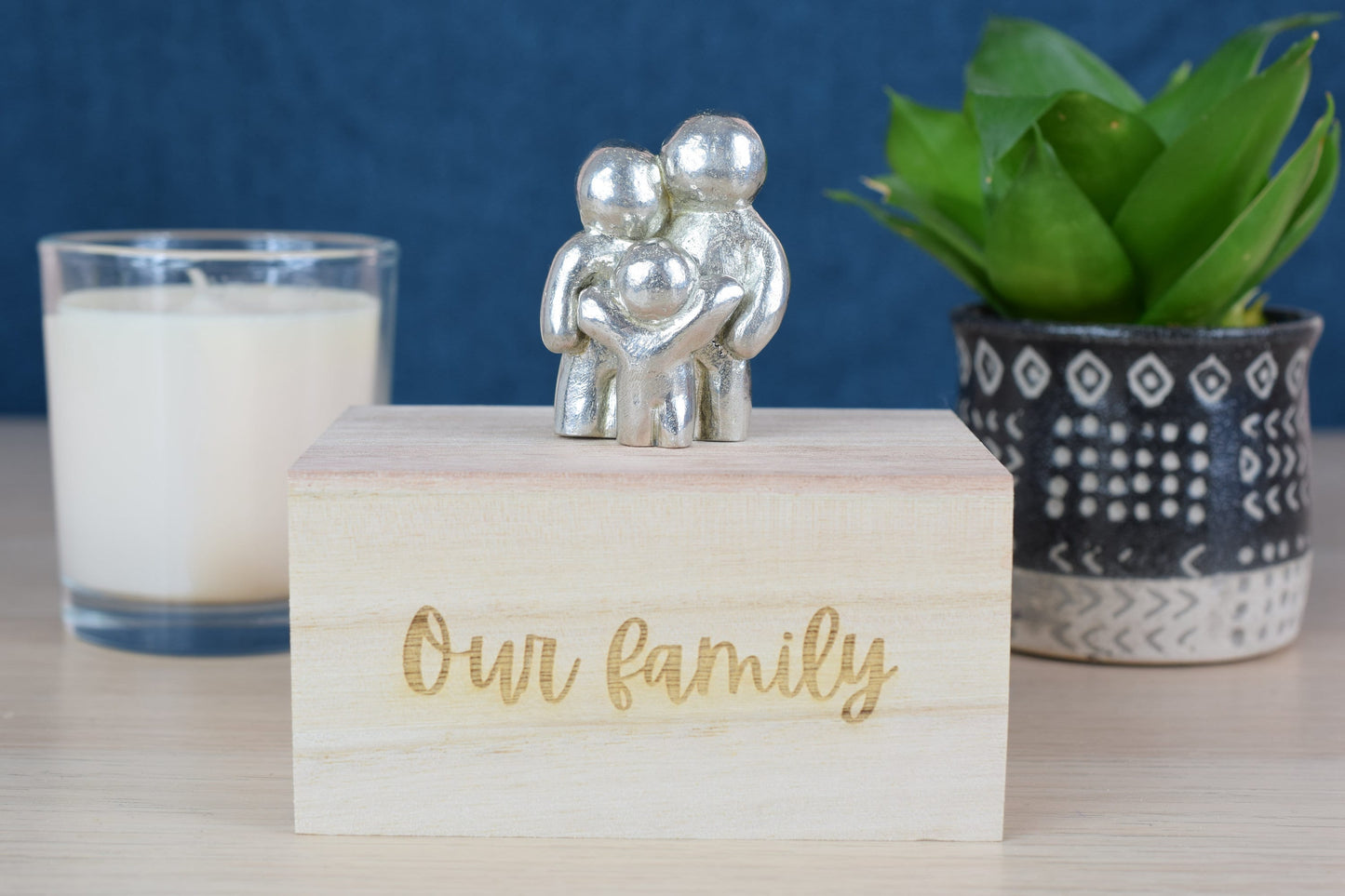 Our Little Hugging Family | Family Valentines or Anniversary Gift - Choose Your Own Family Combination | Part of the We Made a Family Range
