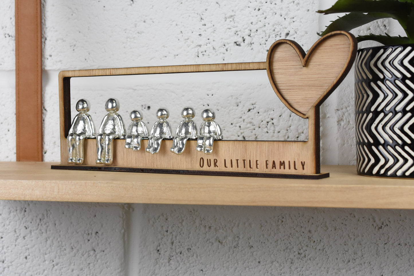 Personalised - Our Little Family | Family Anniversary Gift - Choose Your Own Family Combination