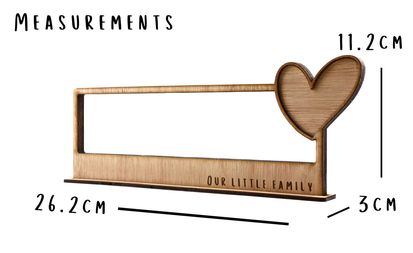 15 Years Our Little Family | 15th Anniversary Gift - Choose Your Own Family Combination