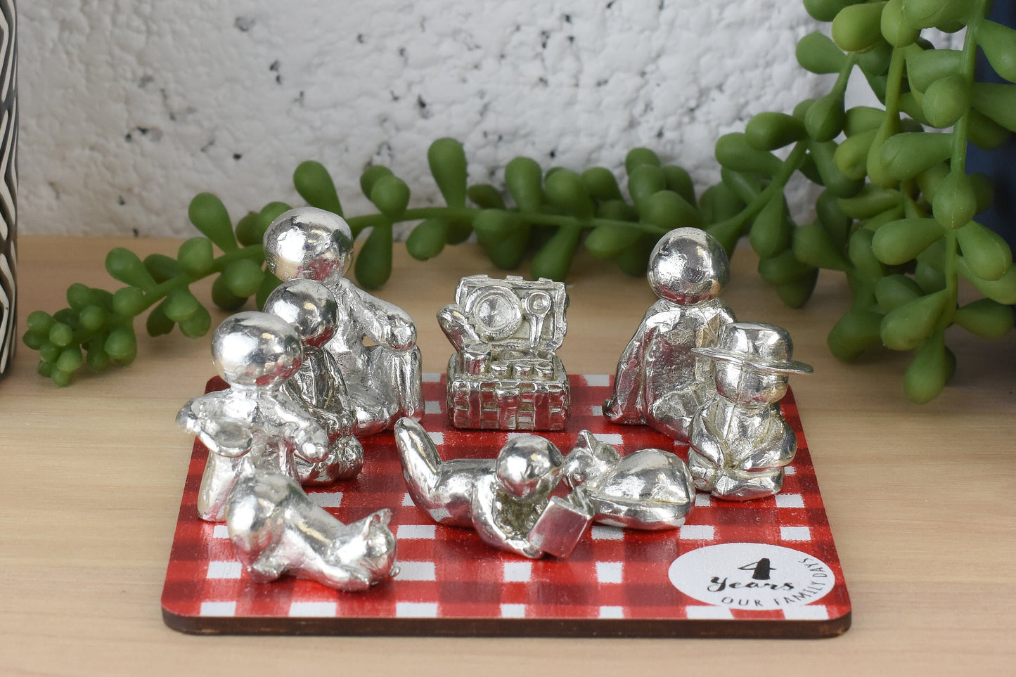 4 Years of Family Days Picnic - Our Family Days Collection - 4 Year Anniversary - Choose Amount of Children