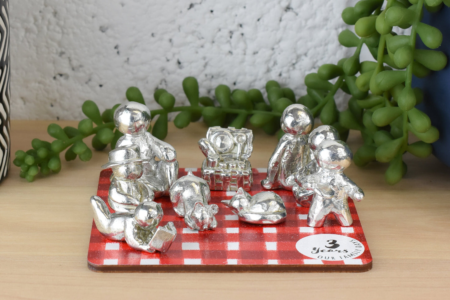 3 Years of Family Days Picnic - Our Family Days Collection - 3 Year Anniversary - Choose Amount of Children