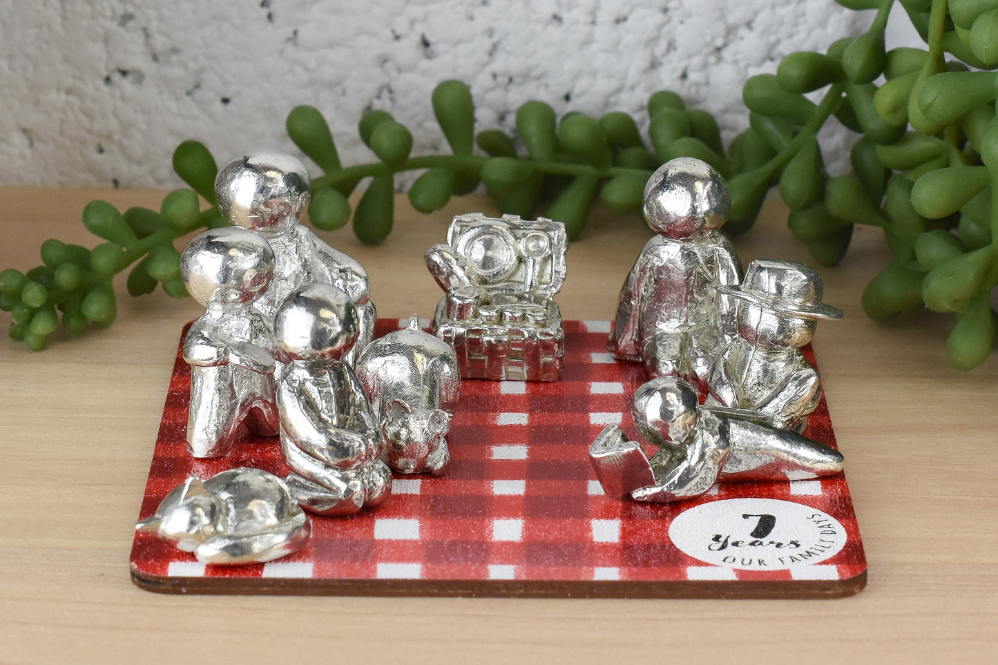 7 Years of Family Days Picnic - Our Family Days Collection - 7 Year Anniversary - Choose Amount of Children