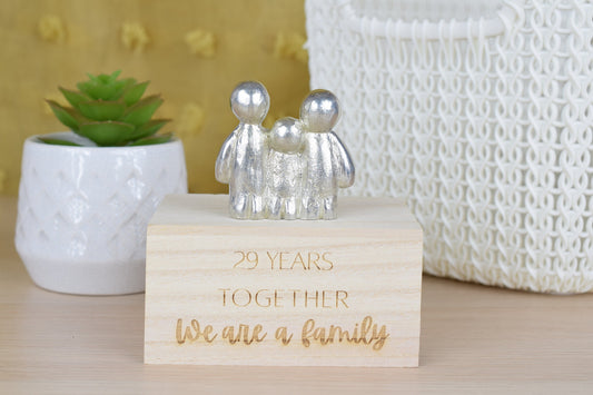29 Years Together We Are A Family | 29th Anniversary Gift - Choose Your Own Family Combination | Part of the We Made a Family Range