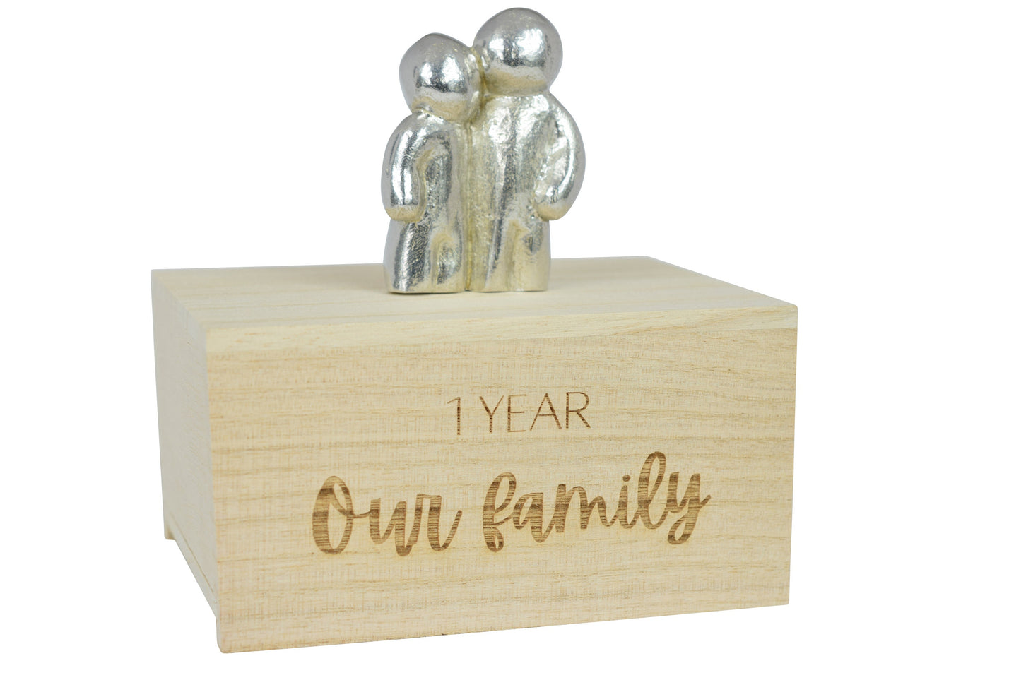 1 Years Our Little Hugging Family | 1st Anniversary Gift - Choose Your Own Family Combination | Part of the We Made a Family Range