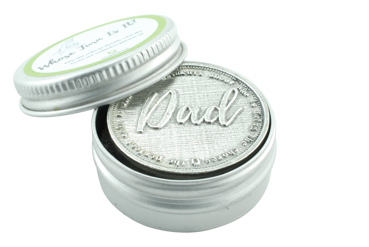 Mum or Dad Coin - Who's Turn is it? Mum Or Dad Flip Coin Decider