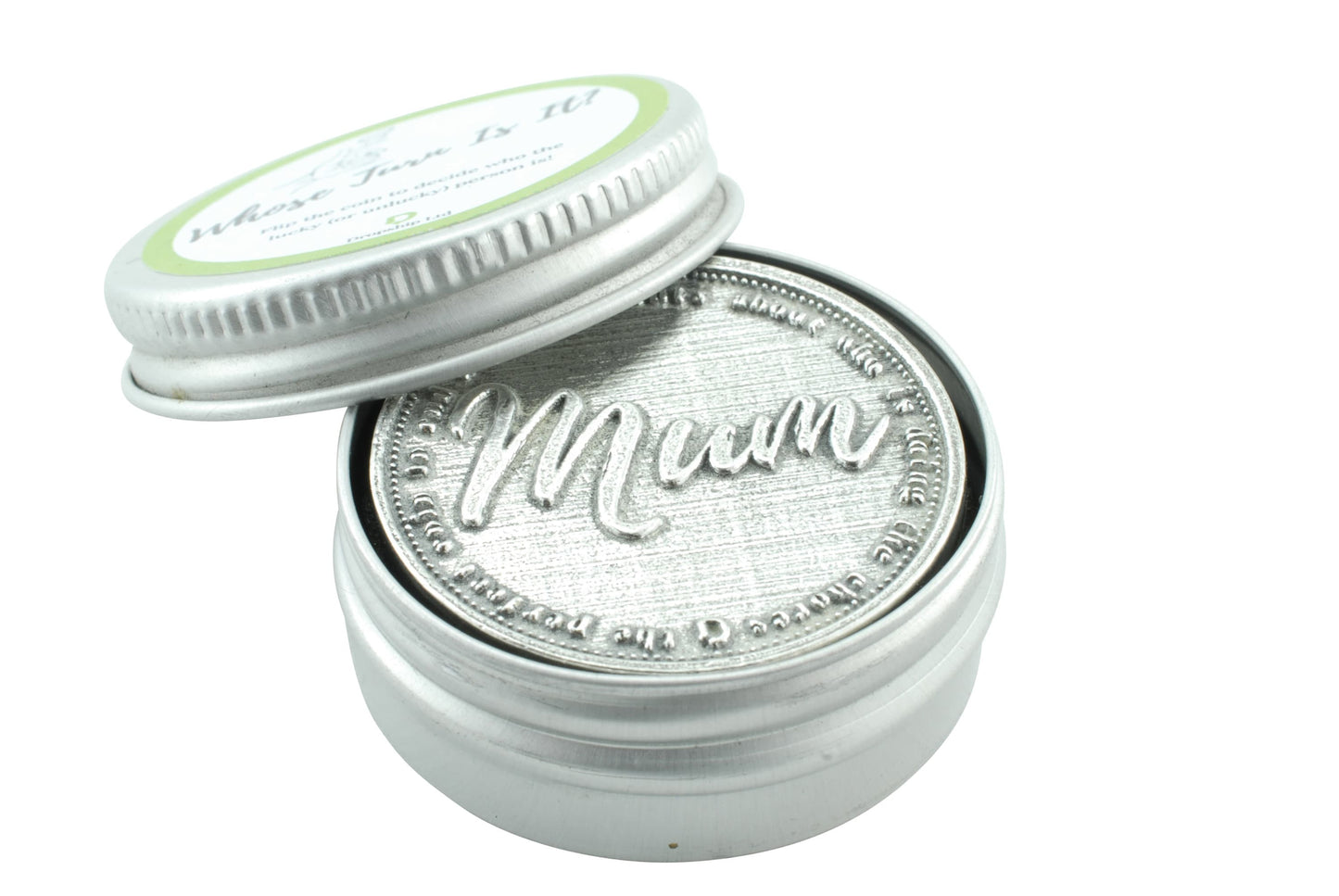 Mum or Dad Coin - Who's Turn is it? Mum Or Dad Flip Coin Decider