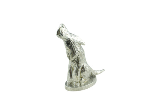 Metal Dog Ornament Husky - Forever In Our Hearts