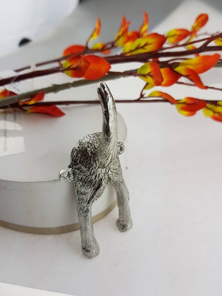 Dog Bum Tail Lead Hook Or Dog Coat Hook - Dogs Bum Made From Metal and Polished to a Shine …
