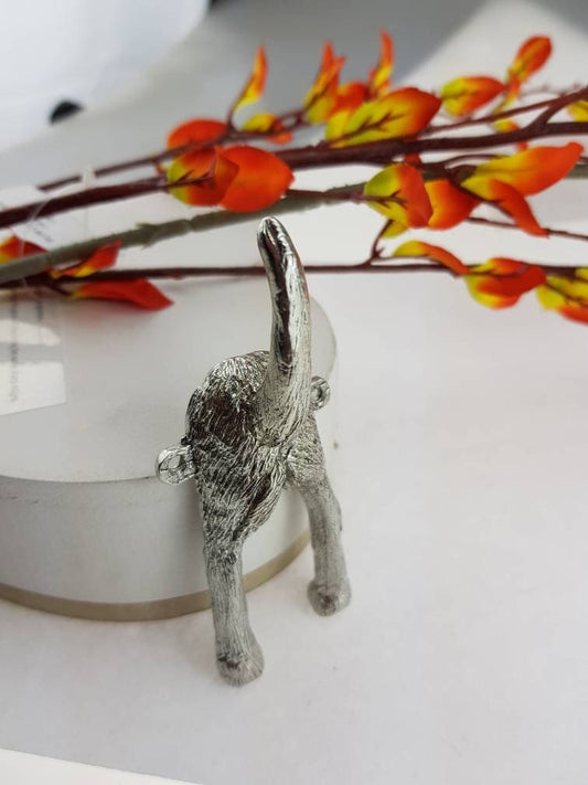 Dog Bum Tail Lead Hook Or Dog Coat Hook - Dogs Bum Made From Metal and Polished to a Shine …
