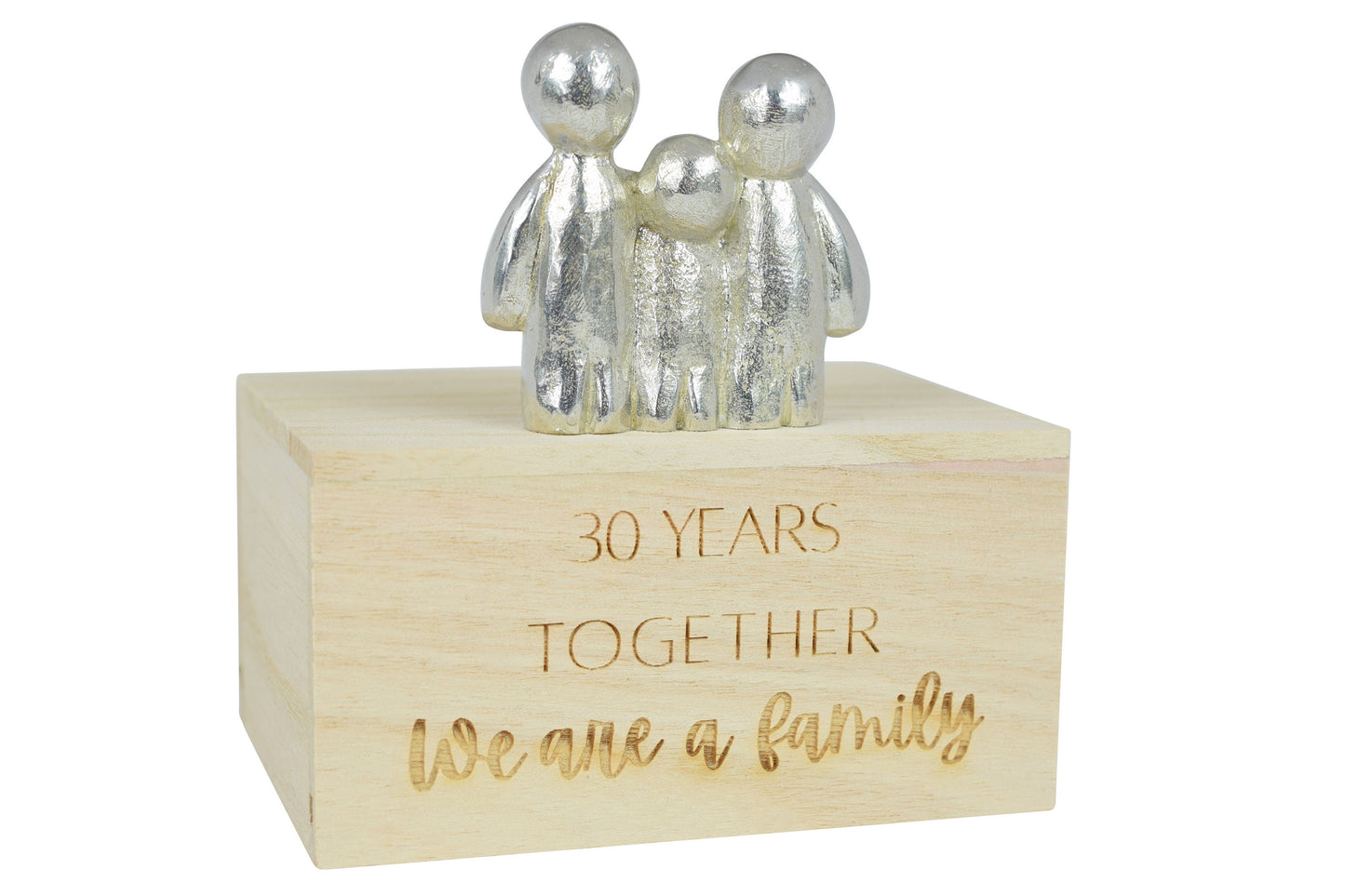 30 Years Together We Are A Family | 30th Anniversary Gift - Choose Your Own Family Combination | Part of the We Made a Family Range