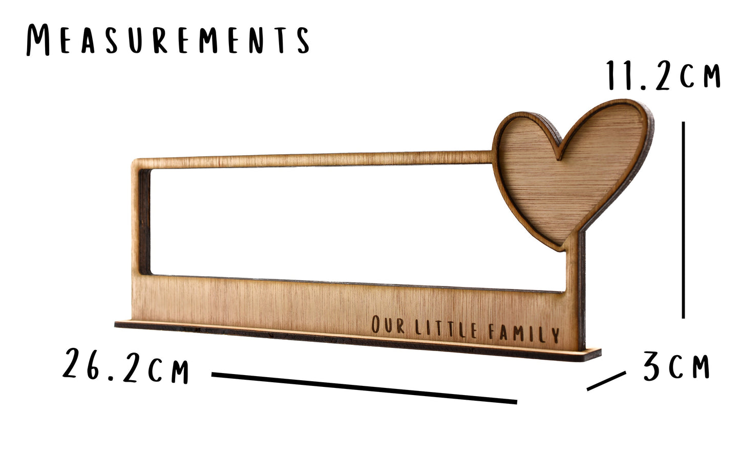 10 Years Our Little Family | 10th Anniversary Gift - Choose Your Own Family Combination