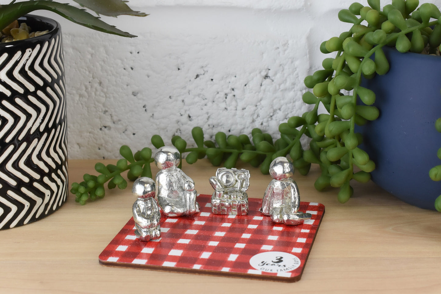 3 Years of Family Days Picnic - Our Family Days Collection - 3 Year Anniversary - Choose Amount of Children