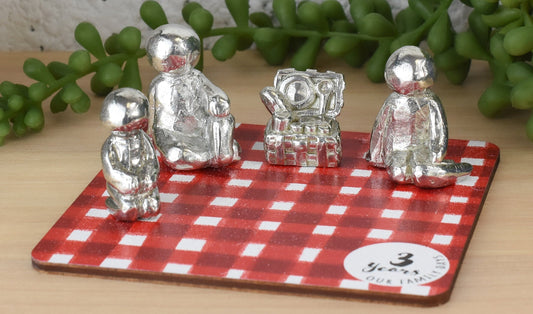 3 Years of Family Days Picnic - Our Family Days Collection - 3 Year Anniversary - Choose Amount of Children