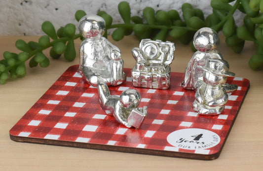 4 Years of Family Days Picnic - Our Family Days Collection - 4 Year Anniversary - Choose Amount of Children